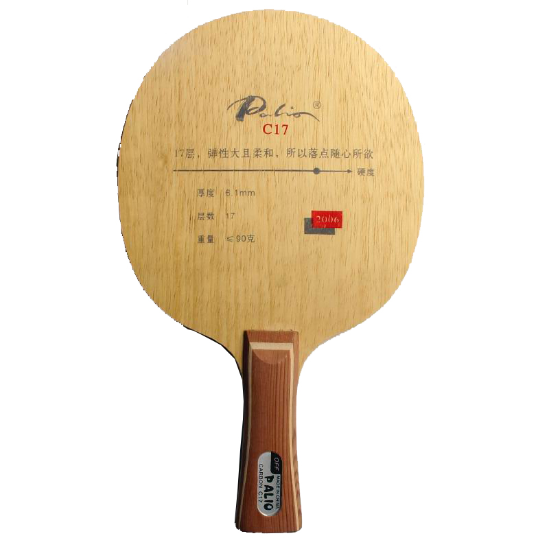 Table Tennis Racket - Palio C17 Tischtennisschläger, 10 Holz +
