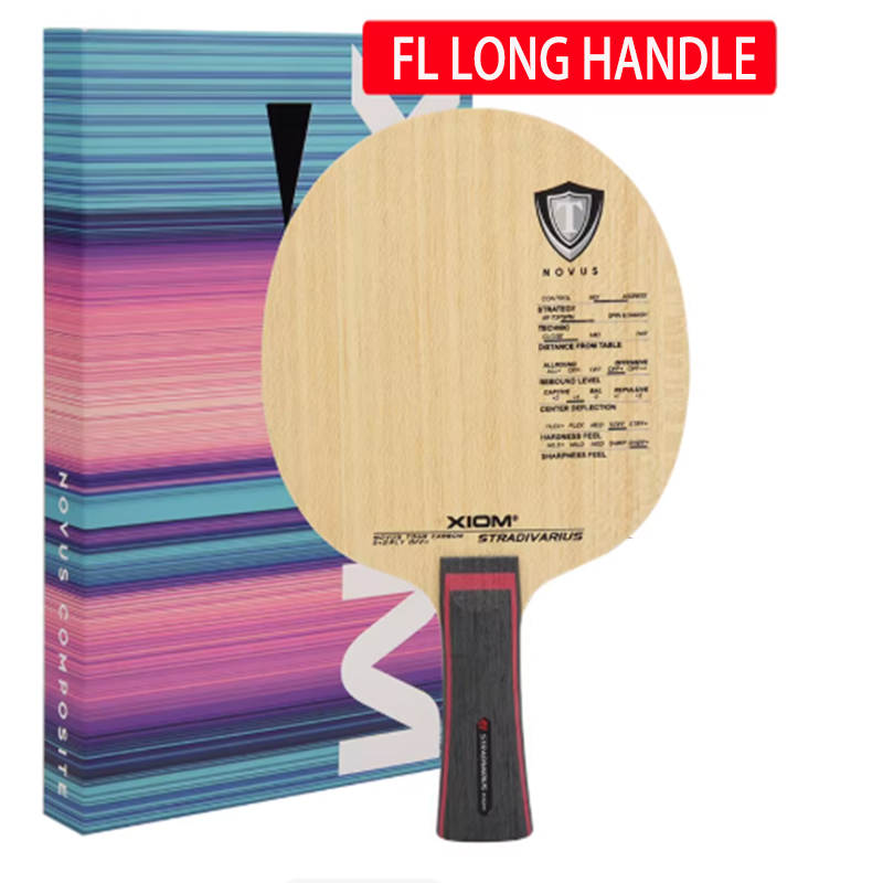 Table Tennis Racket - XIOM STRADIVARIUS Tischtennisschläger 5+2 Carbon Tischtennisschläger