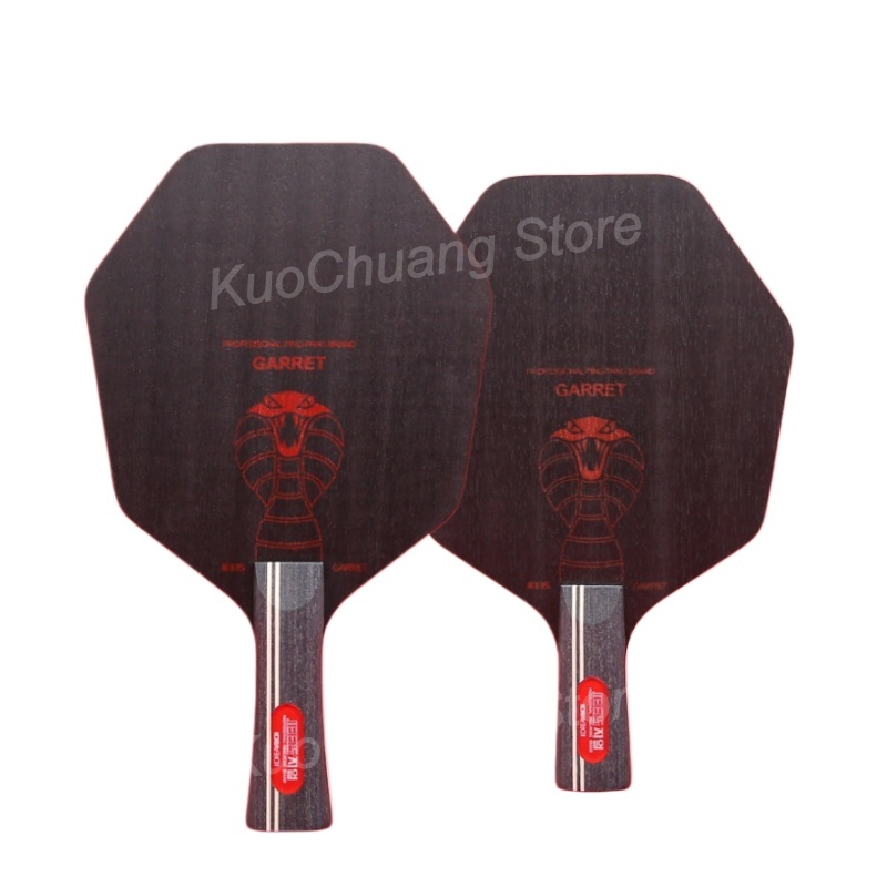 Table Tennis Racket - Sechseckiges Tischtennisschlägerholz 5/7/9-lagiges Holz-Carbon-Ping-Pong-Schlägerholz Größerer Schlagflächeneinsatz