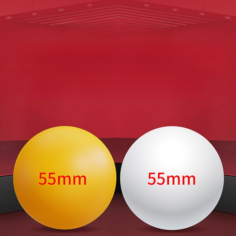Table Tennis Olympics - 55-mm-Tischtennisball für das Heimtraining, verschleißfest und