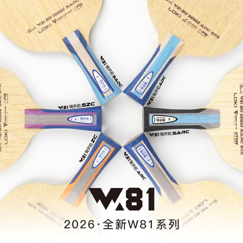Original LOKI ARC/ADC WEI SHIH – Table Tennis Racket Bewertung und Preis