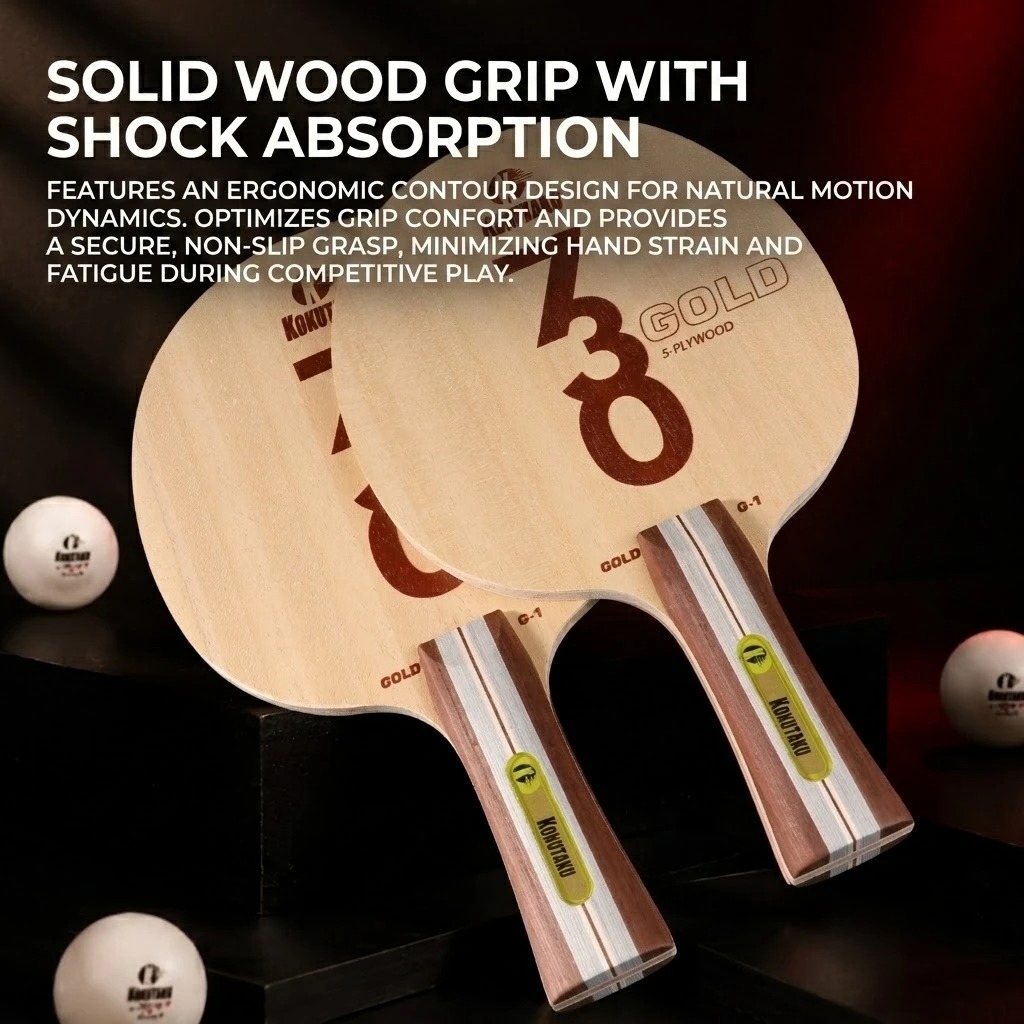 Kokutaku Tischtennisschläger F – Table Tennis Racket Bewertung und Preis