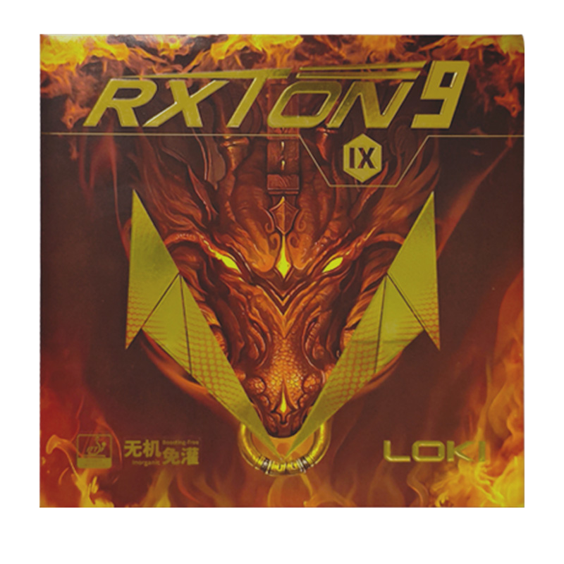 LOKI RXTON 9 Tischtennisbelag  – Table Tennis Loki Bewertung und Preis