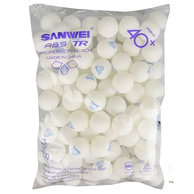 100 Stück Sanwei New Materials – Table Tennis Olympics Bewertung und Preis