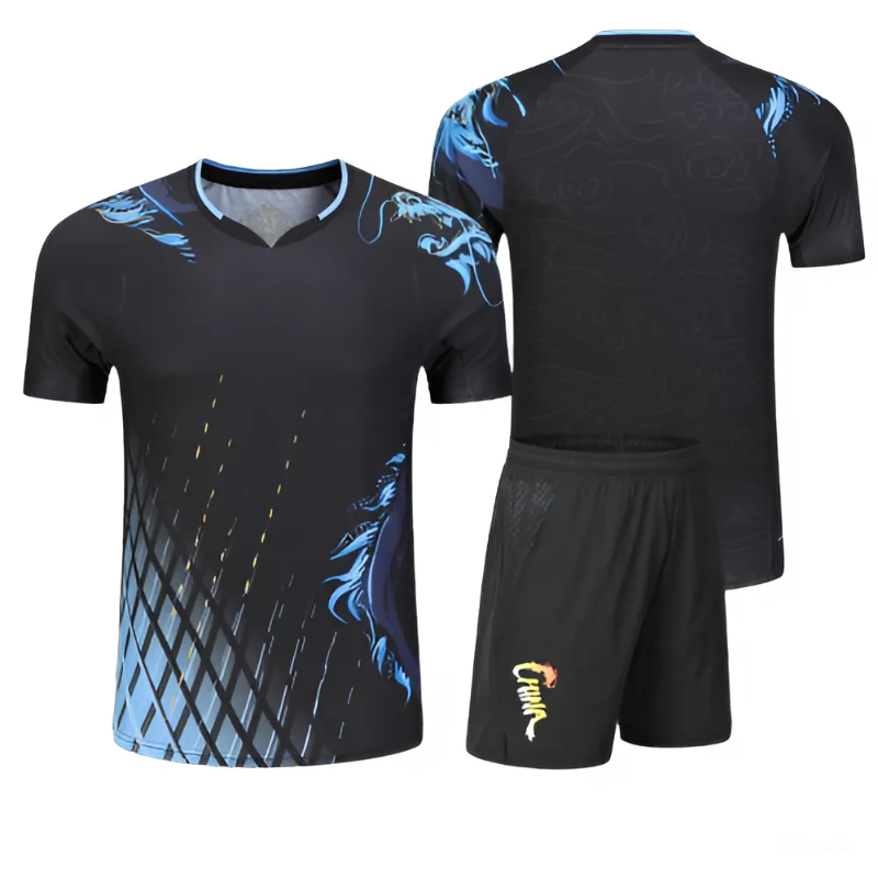 Drucken Badminton Tennis T-shi – Table Tennis Zhang Jike Bewertung und Preis