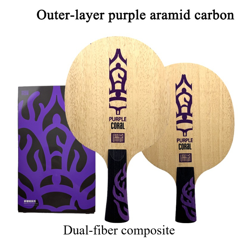 Meteor Purple Coral Tischtenni – Table Tennis Racket Bewertung und Preis