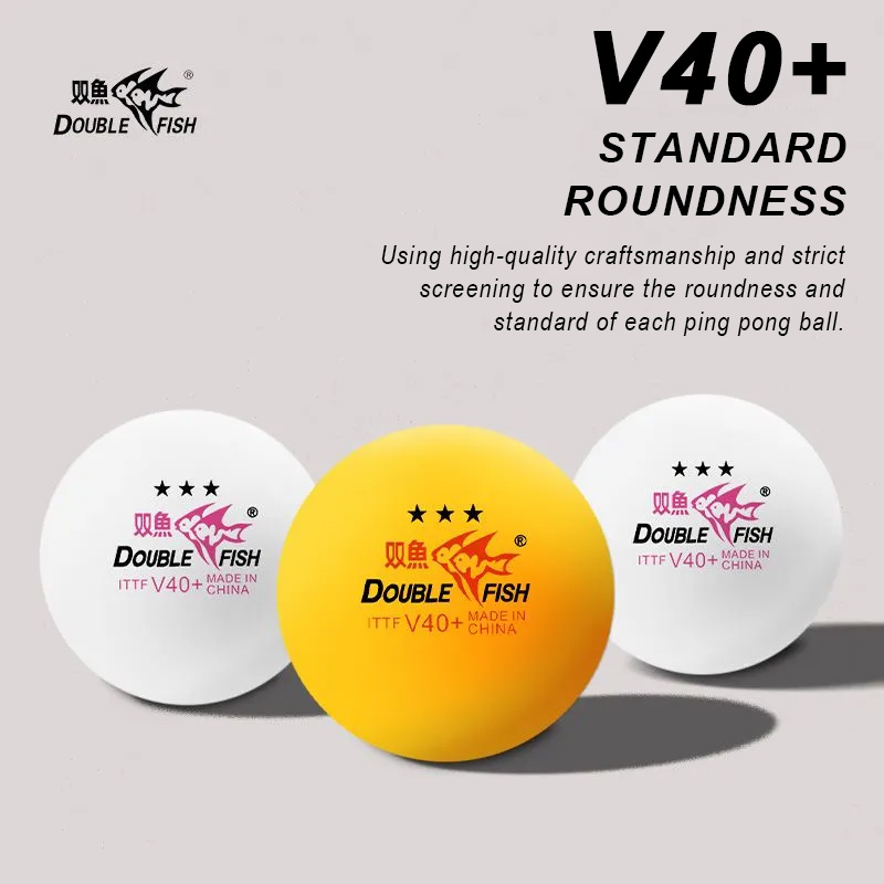 DOUBLE FISH 3 Star V40+ 30/50/ – Table Tennis Olympics Bewertung und Preis