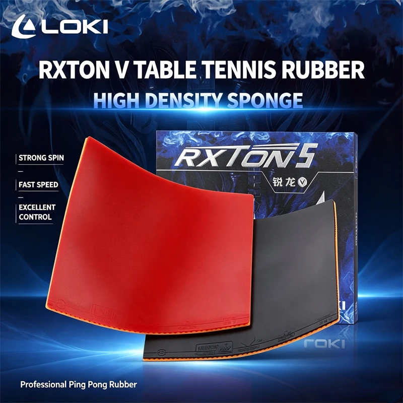 LOKI RXTON 5 Tischtennis-Belag – Table Tennis Loki Bewertung und Preis