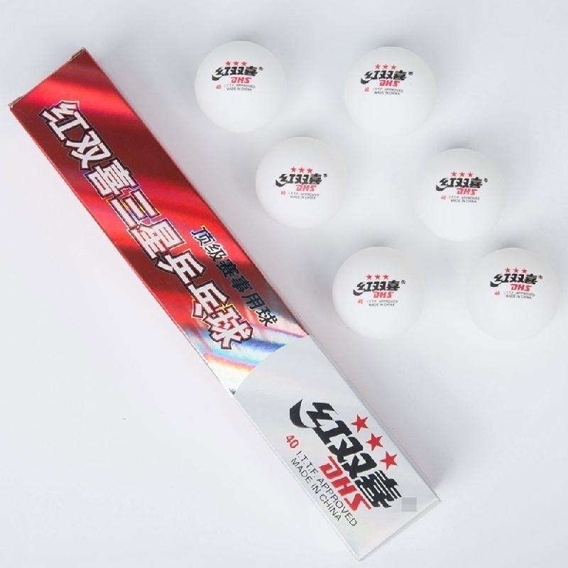 6 Stück Neue 3-Sterne Tischten – Table Tennis Olympics Bewertung und Preis