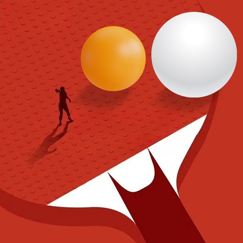 55-mm-Tischtennisball für das  – Table Tennis Olympics Bewertung und Preis